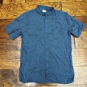 Voyager cotton short sleeve button down shirt‎